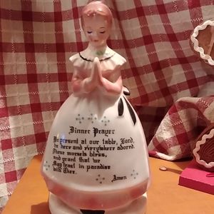Vintage Dinner Prayer Napkin Holder